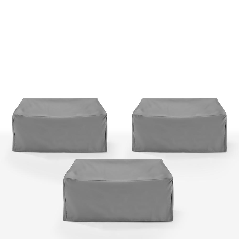3Pc Outdoor Sectional Furniture Cover Set. Picture 2