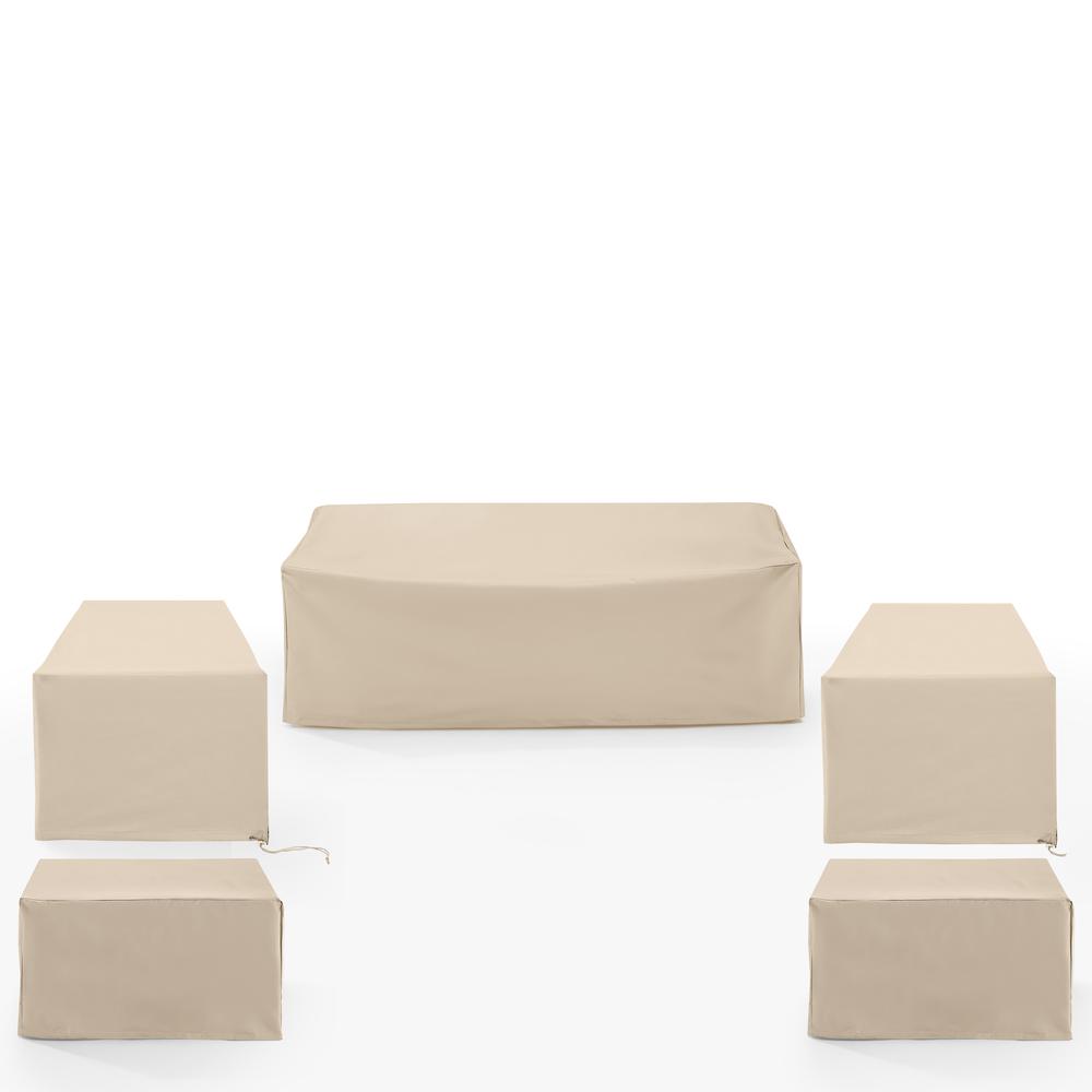 5Pc Outdoor Furniture Cover Set. Picture 2