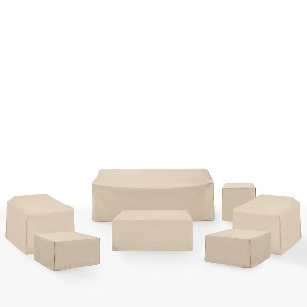 7Pc Outdoor Furniture Cover Set. Picture 1