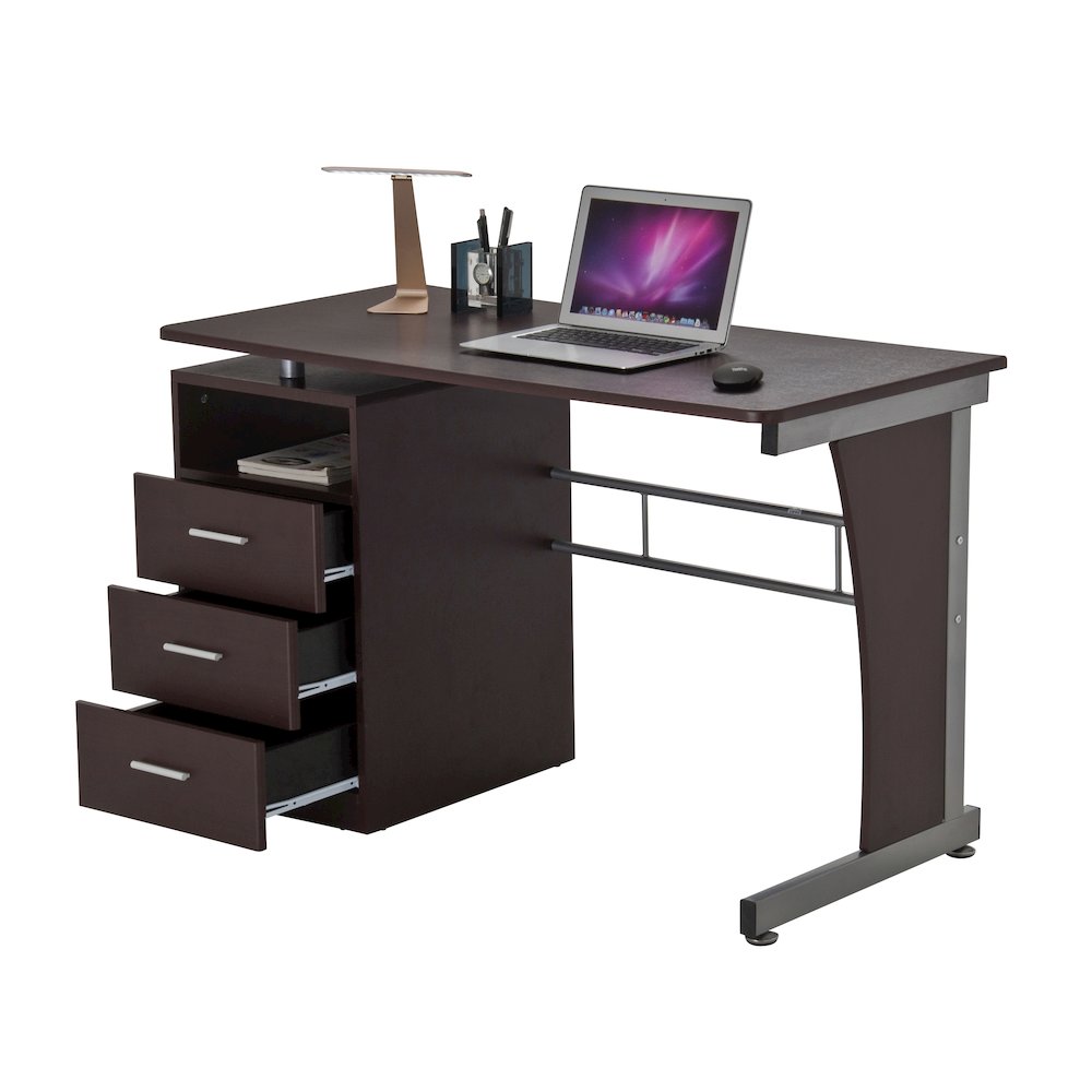 Computer Desk with Ample Storage. Picture 5