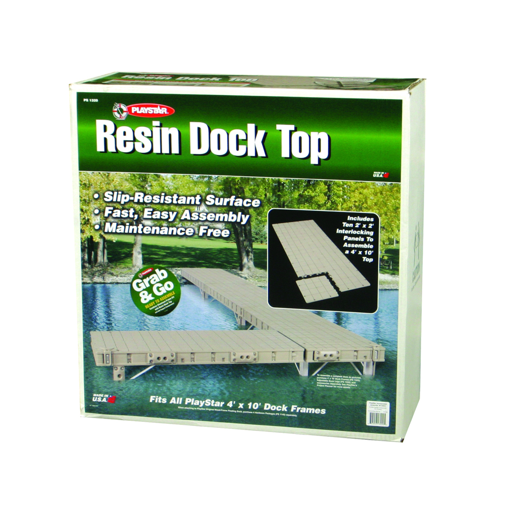 Resin Dock Top. Picture 1