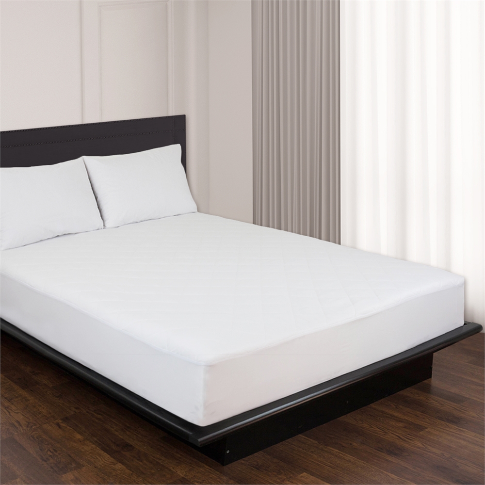 Angeland Quilted Mattress Pad, Twin. Picture 4