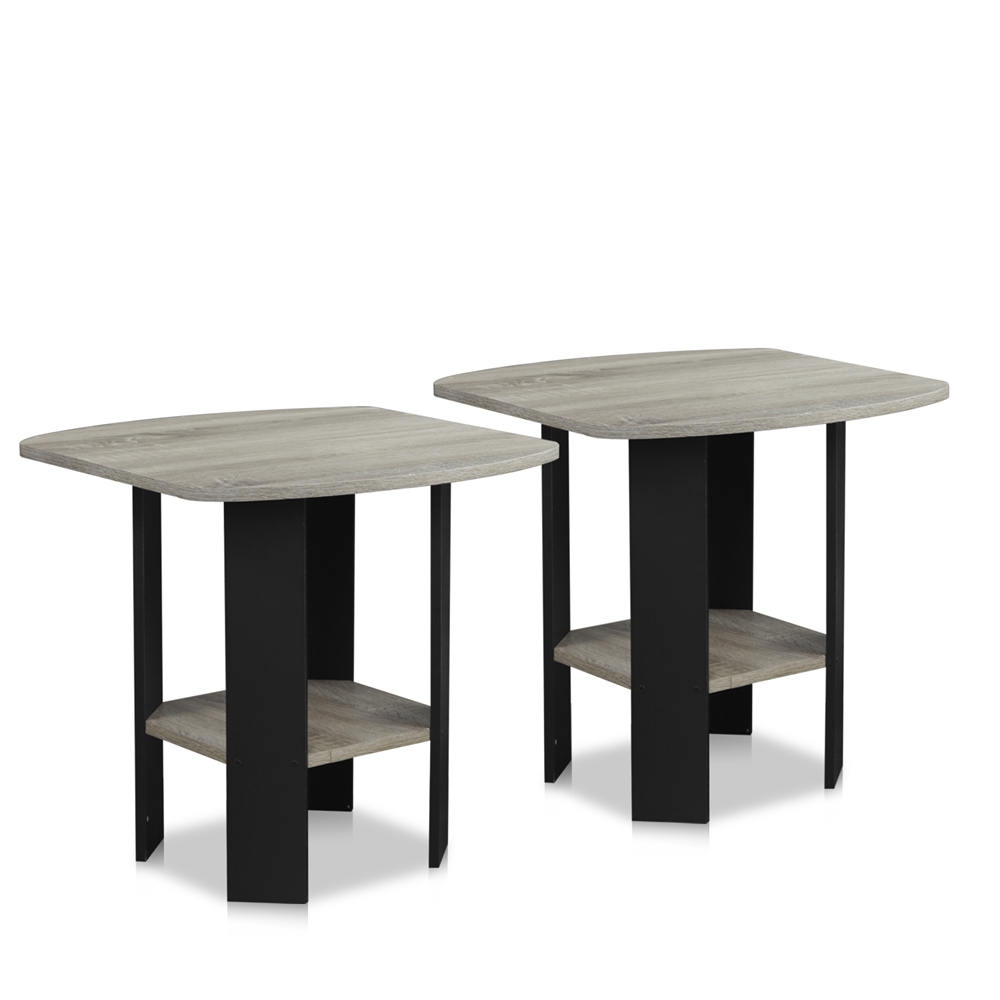 Simple Design End Table, Set of Two. Picture 1