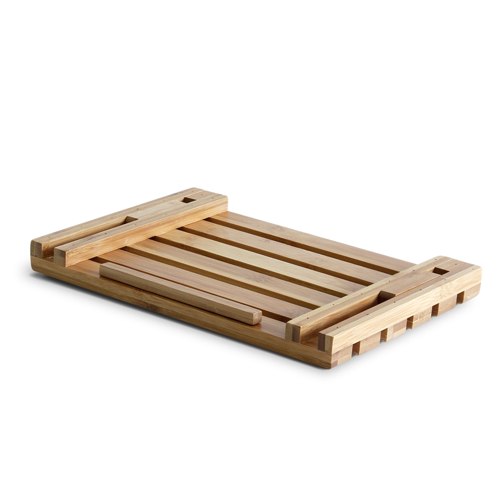 Bamboo Notebook Cooling Desk Tray, Natural. Picture 3