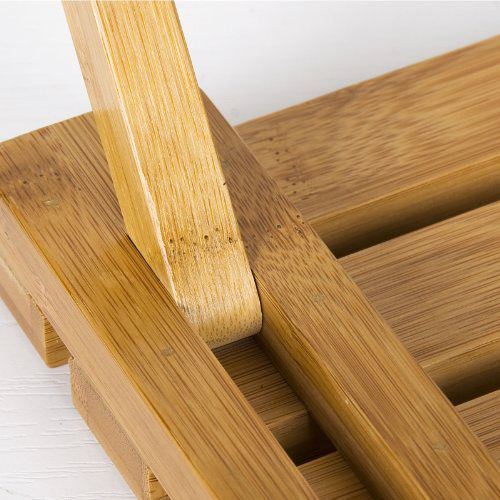 Bamboo Notebook Cooling Desk Tray, Natural. Picture 7