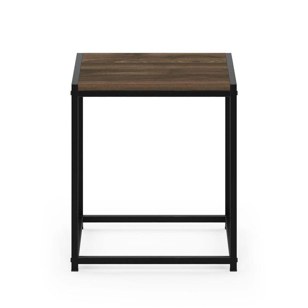 Furinno Camnus Modern Living End Table, Columbia Walnut. Picture 3