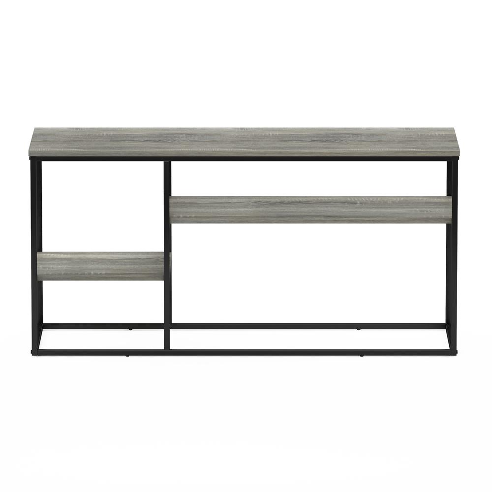 Furinno Moretti Modern Lifestyle TV Stand for TV up to 50 Inch, French Oak Grey. Picture 3
