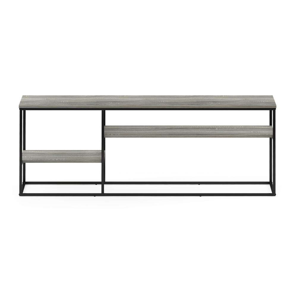 Furinno Moretti Modern Lifestyle TV Stand for TV up to 65 Inch, French Oak Grey. Picture 3