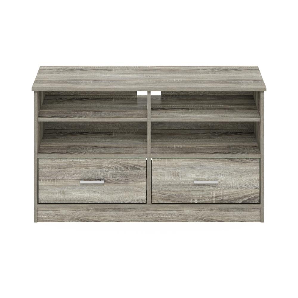 Furinno Jensen TV Stand with Drawer, French Oak. Picture 3