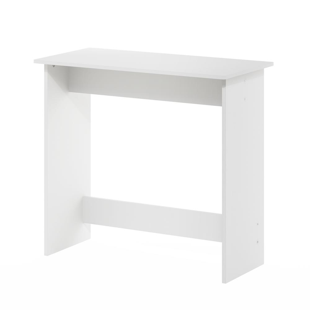 Furinno Simplistic Study Table, White. Picture 1