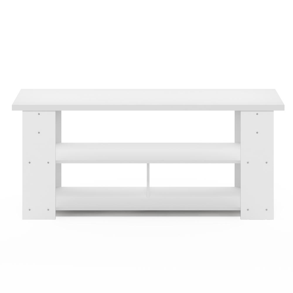 JAYA TV Stand Up To 55-Inch, White. Picture 3