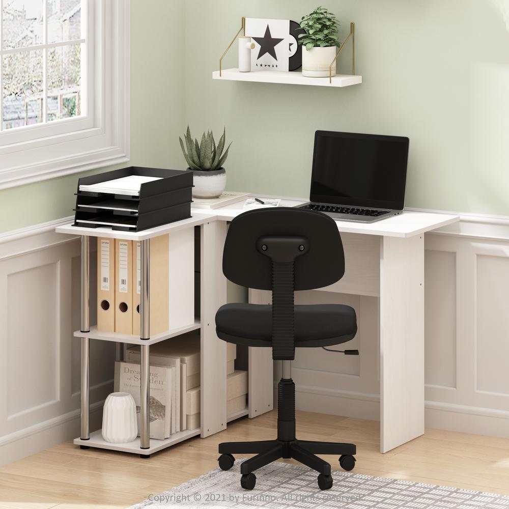 Furinno abbott deals l shaped desk