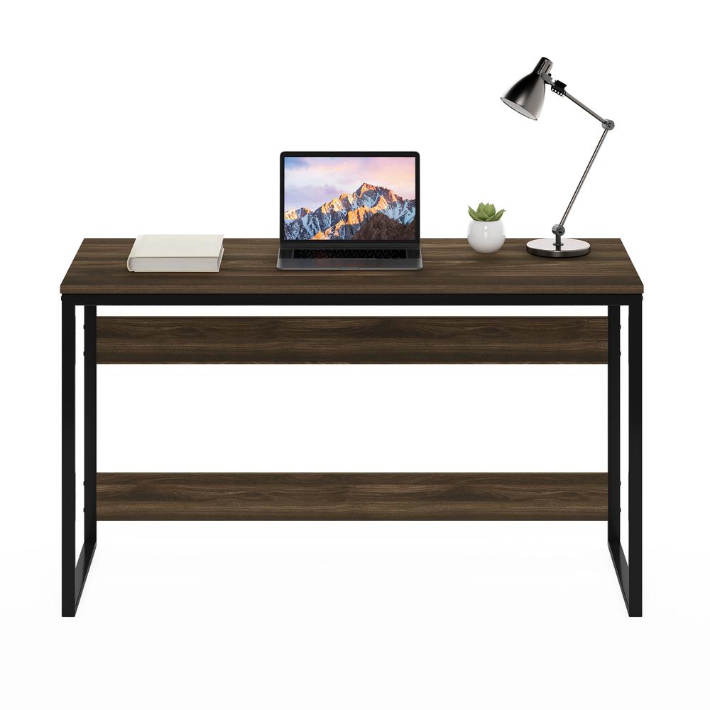 Furinno Moretti Modern Lifestyle Enhanced Study Desk, 52, Columbia Walnut. Picture 5