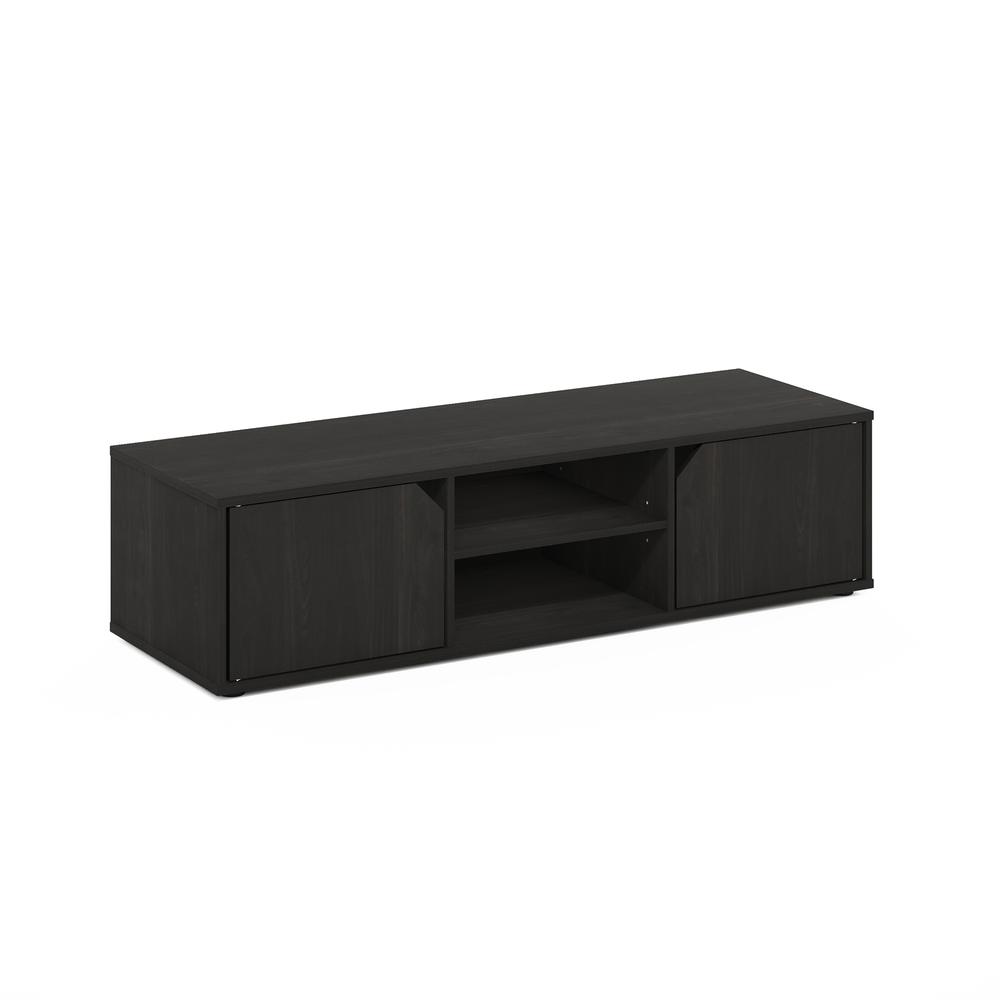 Furinno Classic TV Stand for TV up to 55 Inch, Espresso. Picture 1