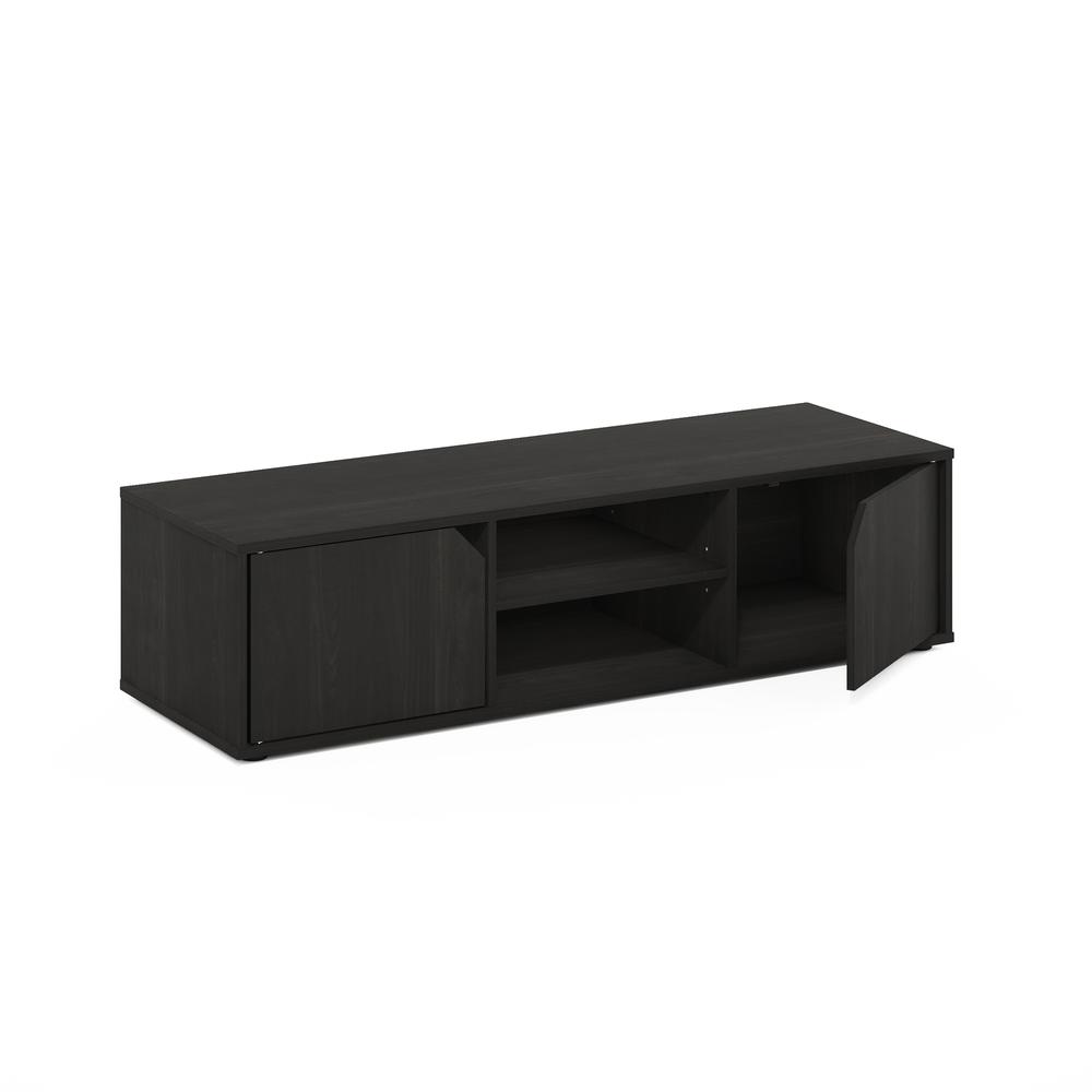 Furinno Classic TV Stand for TV up to 55 Inch, Espresso. Picture 4