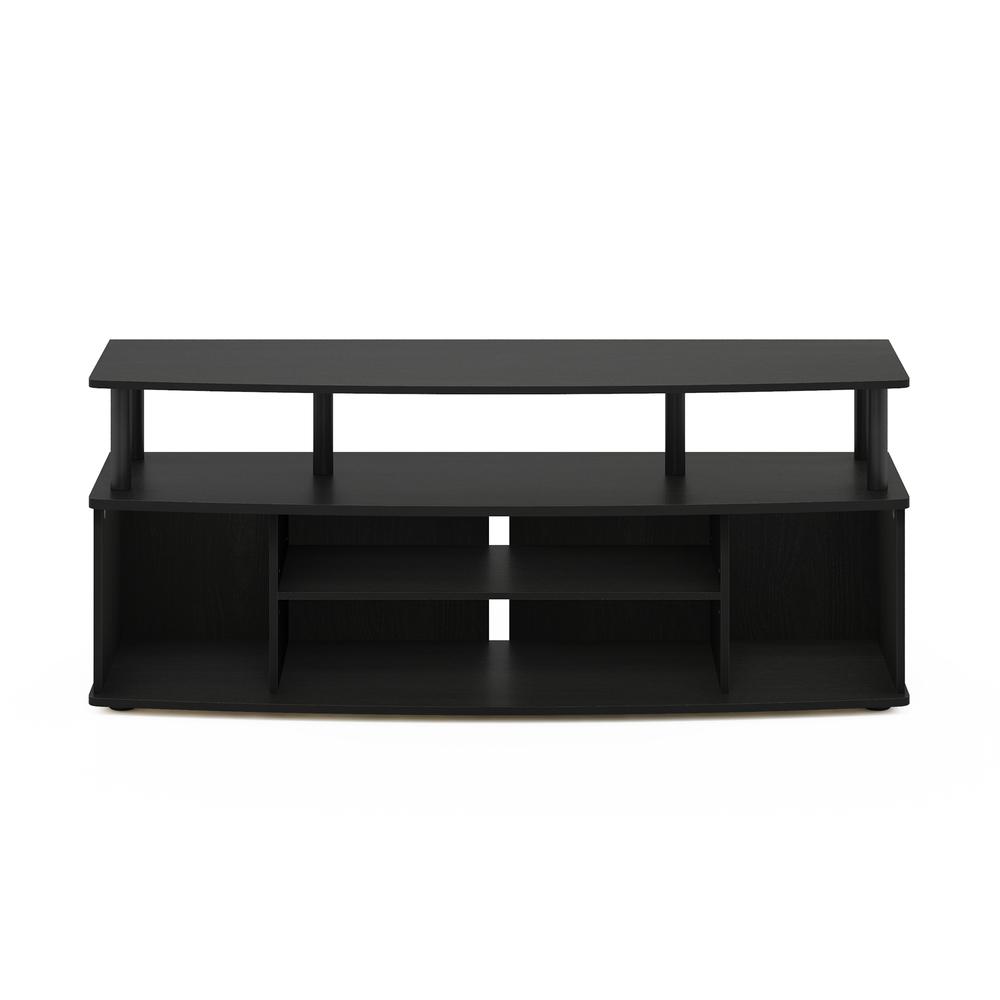 Furinno JAYA Large Entertainment Center Hold up to 55-IN TV, Blackwood. Picture 3