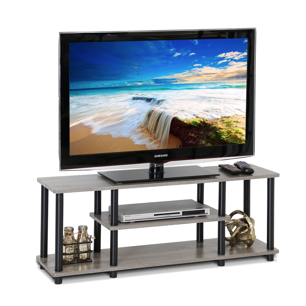 Turn-N-Tube No Tools 3-Tier Entertainment TV Stands. Picture 4