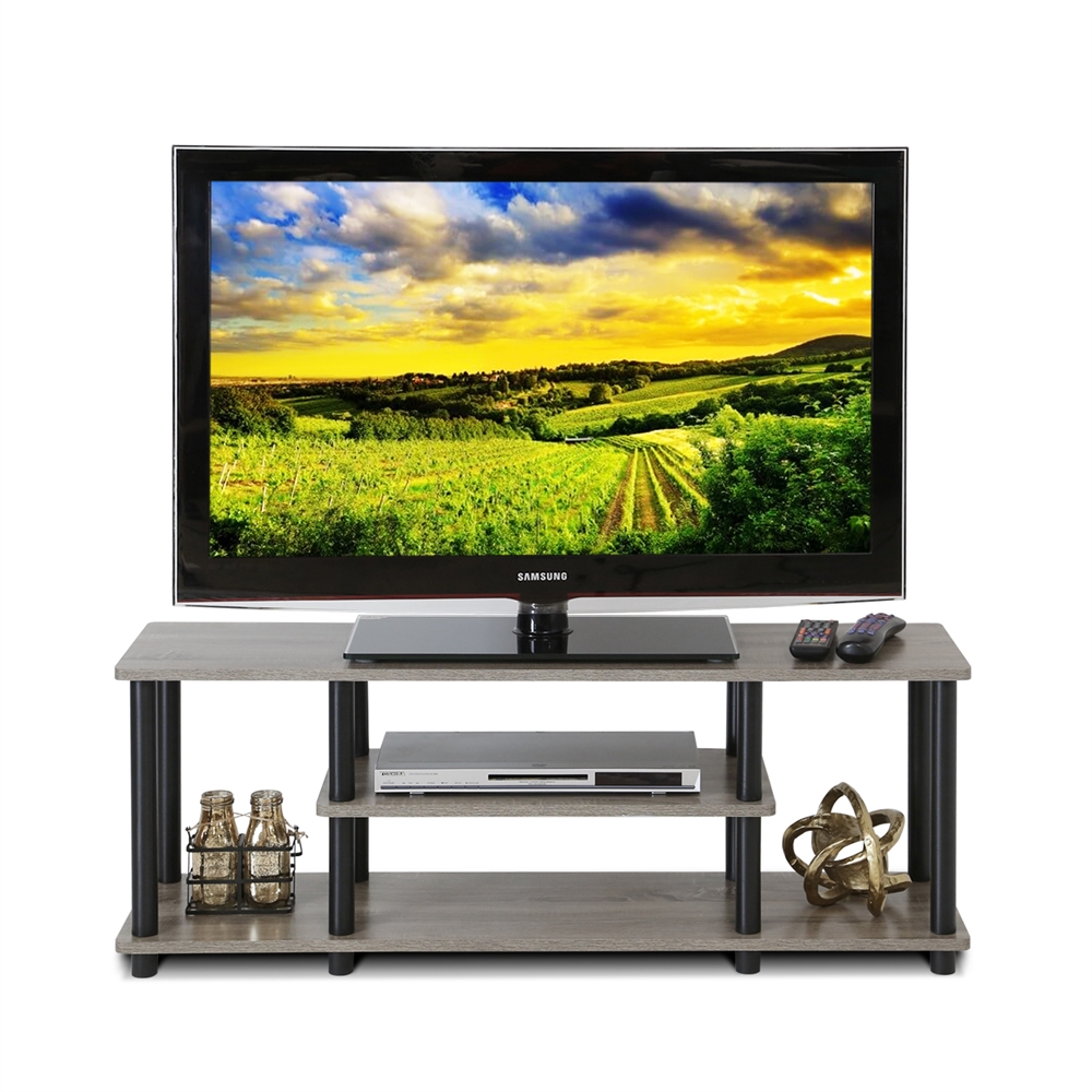 Turn-N-Tube No Tools 3-Tier Entertainment TV Stands. Picture 5