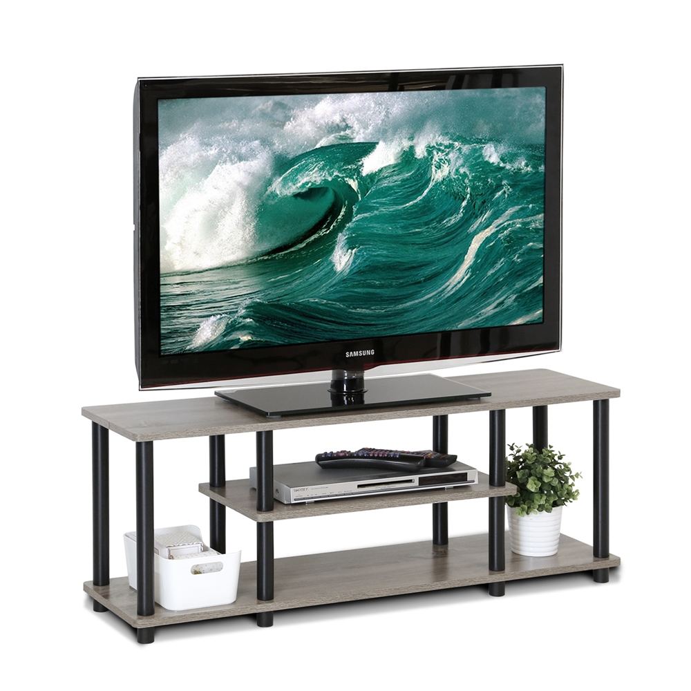 Turn-N-Tube No Tools 3-Tier Entertainment TV Stands. Picture 6