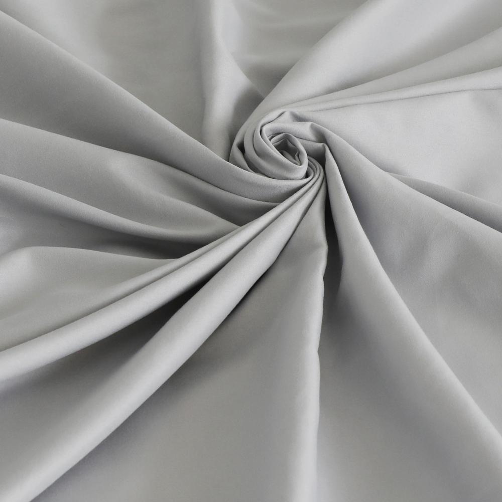 Furinno Angeland Vienne 3-Piece Microfiber Bed Sheet Set, Twin, Grey. Picture 2
