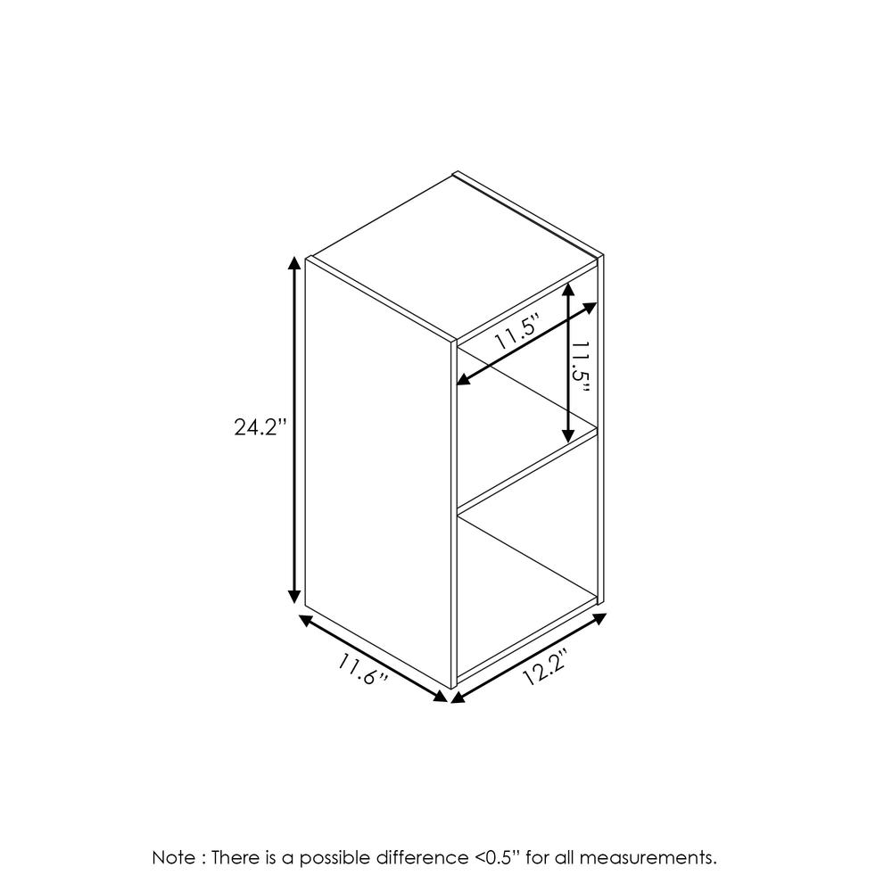 Pelli Cubic Storage Cabinet, 2x1, Espresso, 18049EX. Picture 2
