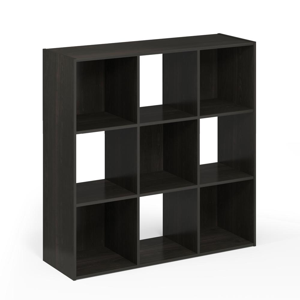 Pelli Cubic Storage Cabinet, 3x3, Espresso, 18055EX. Picture 1