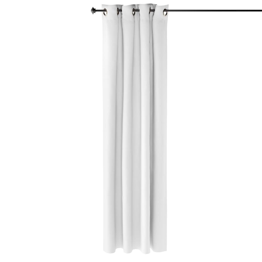 Furinno Collins Blackout Curtain 52x84 in. 1 Panel, White. Picture 1