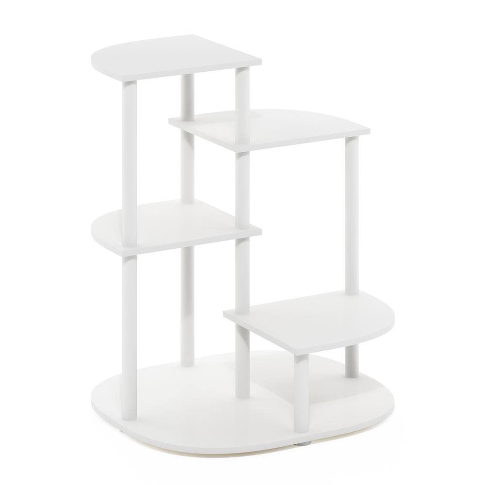 Furinno Celuka 4-Tier Indoor Outdoor Potted Plant Stand Holder. Picture 1