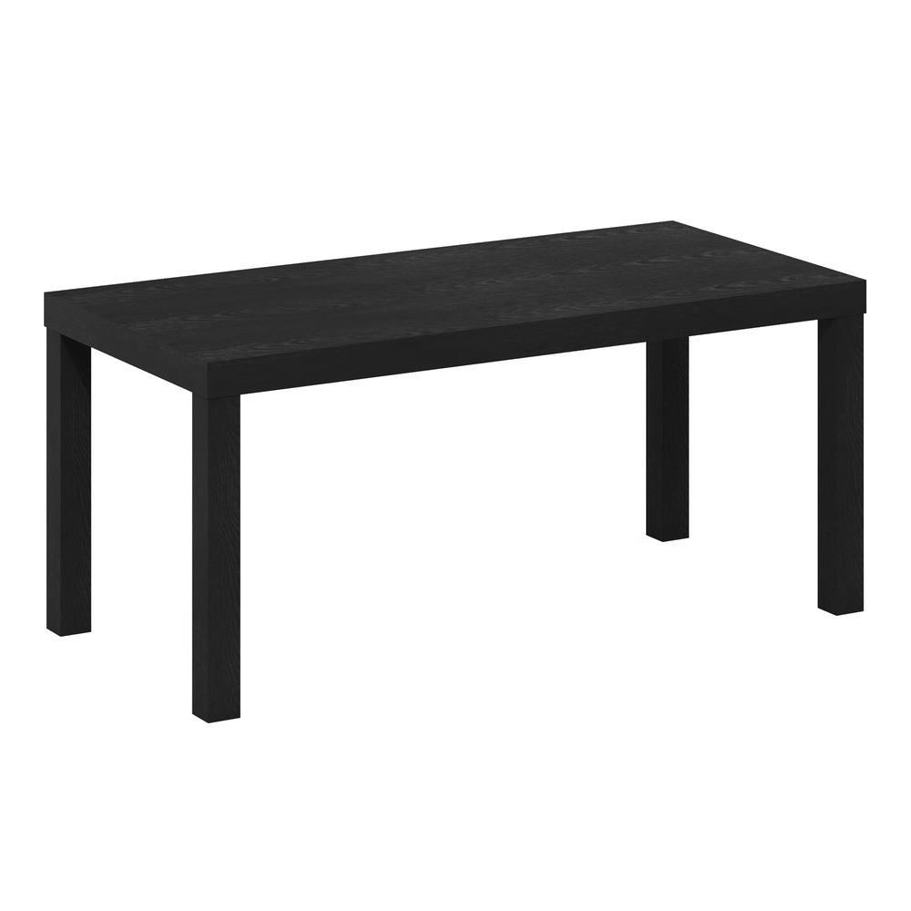 Furinno Classic Simple Coffee Table for Living Room, Black. Picture 1