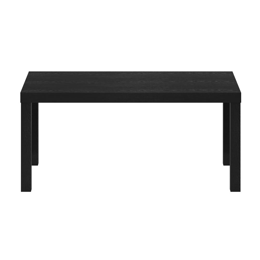 Furinno Classic Simple Coffee Table for Living Room, Black. Picture 2