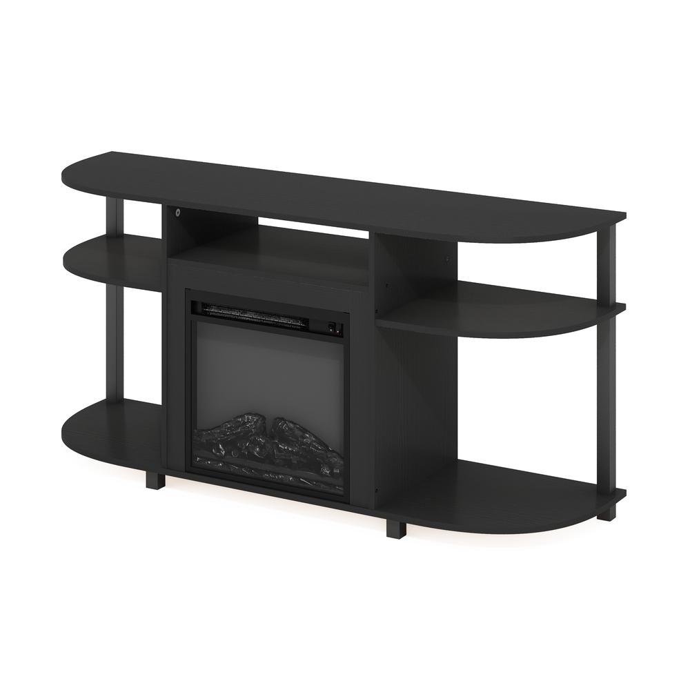 Entertainment Center Stand with Fireplace for TV up to 55 Inch, Americano. Picture 5
