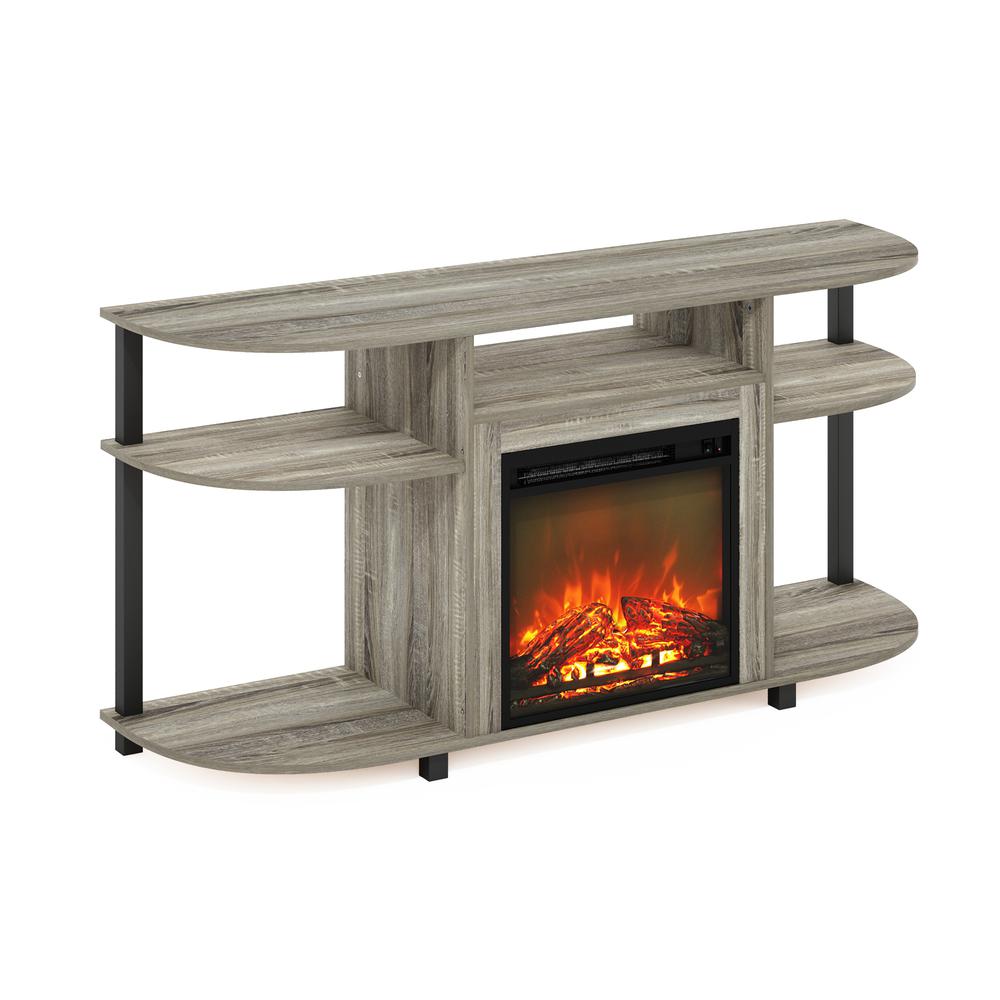 Entertainment Center Stand with Fireplace for TV up to 55 Inch. Picture 1