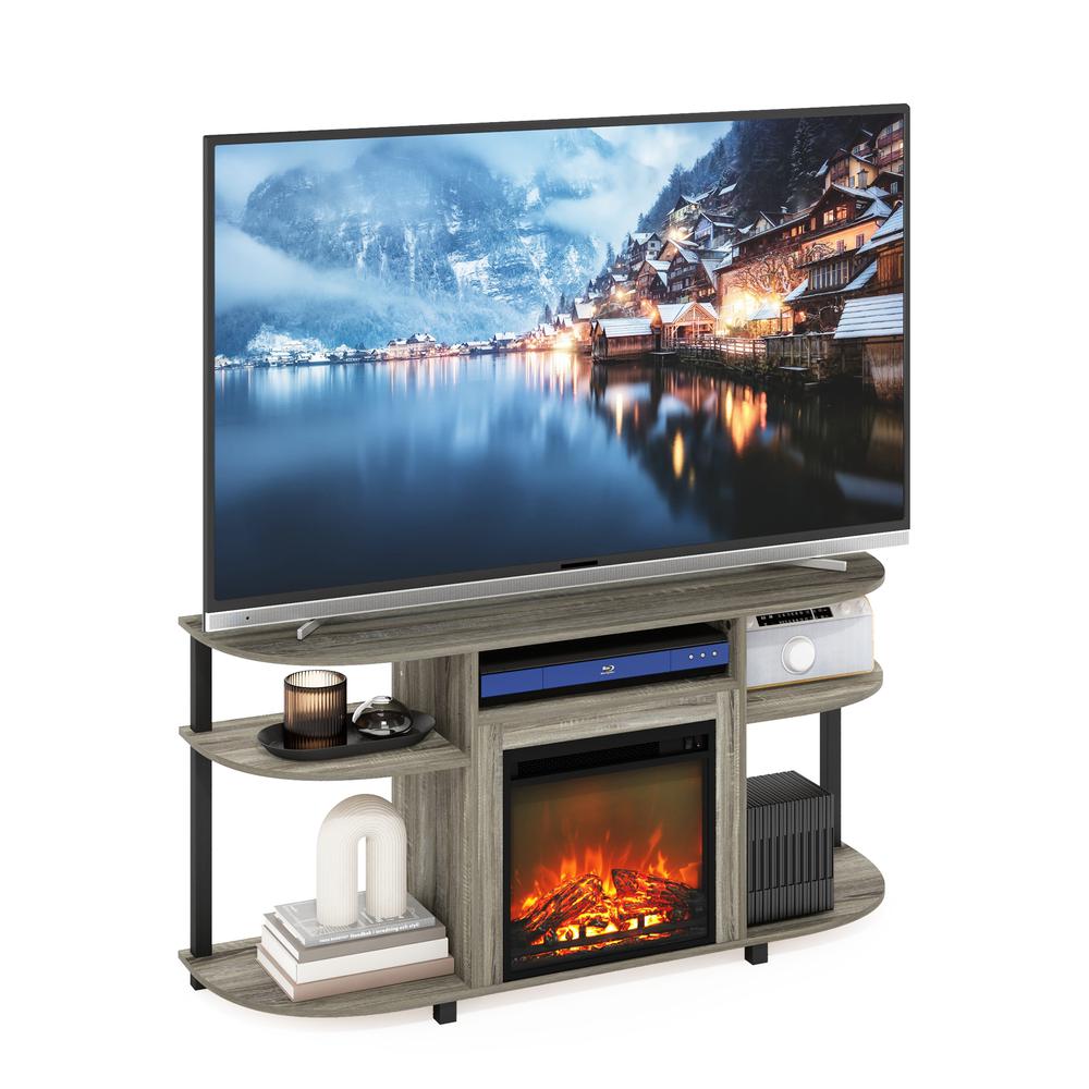 Entertainment Center Stand with Fireplace for TV up to 55 Inch. Picture 3