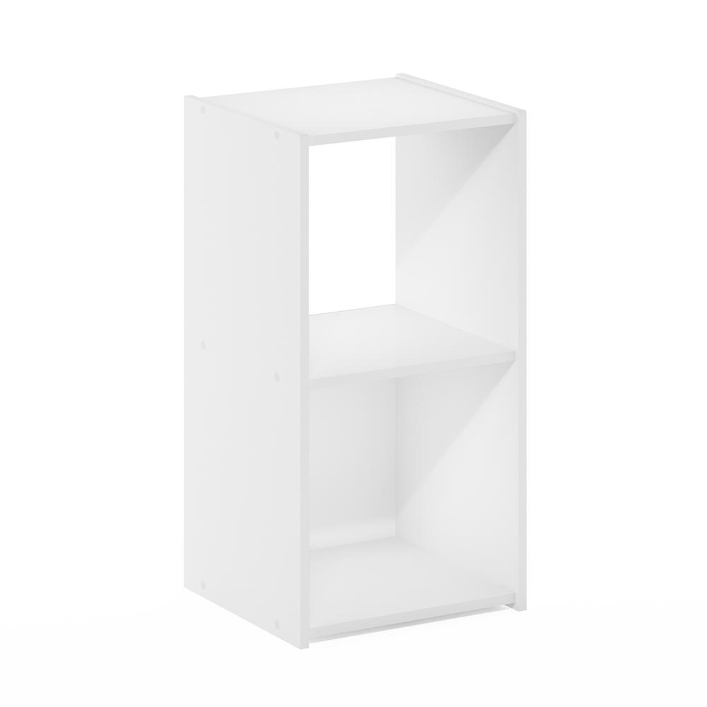 Pelli Cubic Storage Cabinet, 2x1, White. Picture 1
