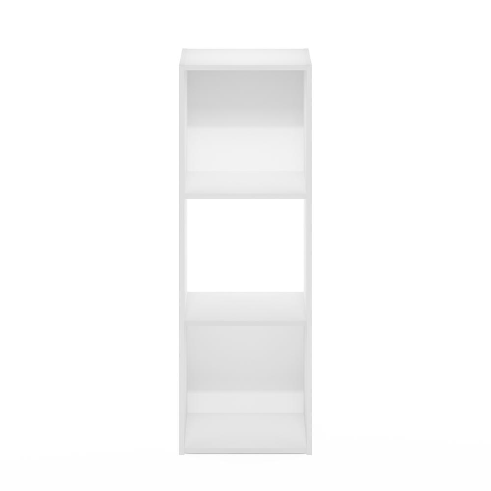 Cubic Storage Cabinet, 3x1, White. Picture 2