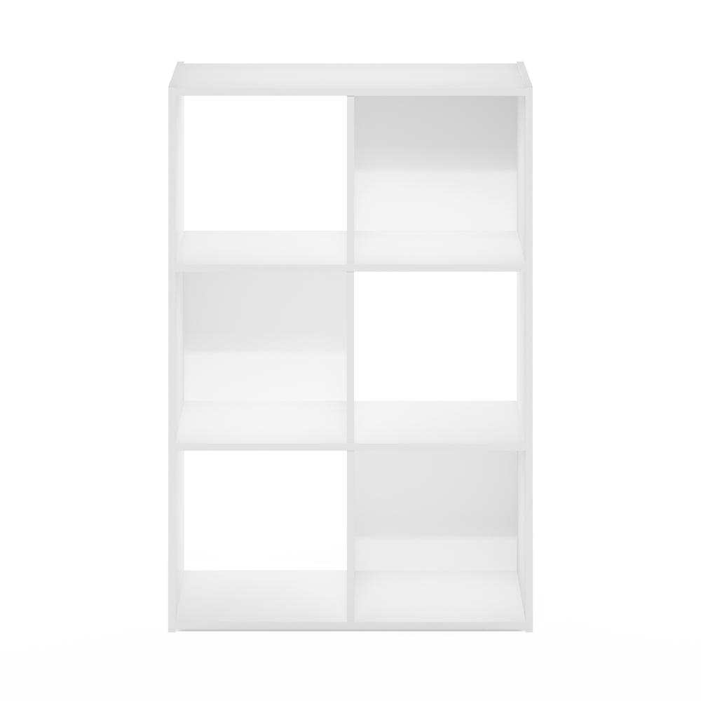 Cubic Storage Cabinet, 3x2, White. Picture 2