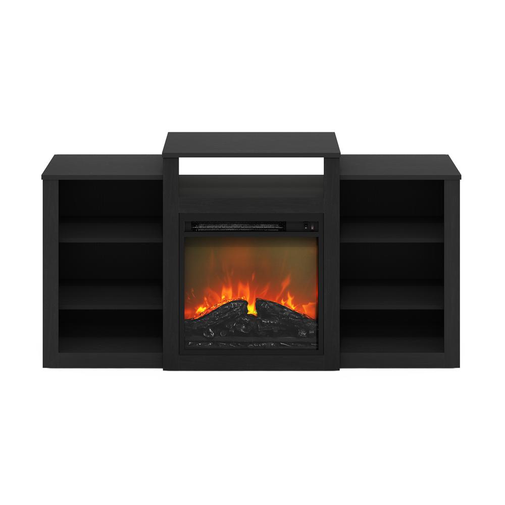 Jensen TV Stand with Electric Fireplace for TV up to 55", Americano. Picture 3