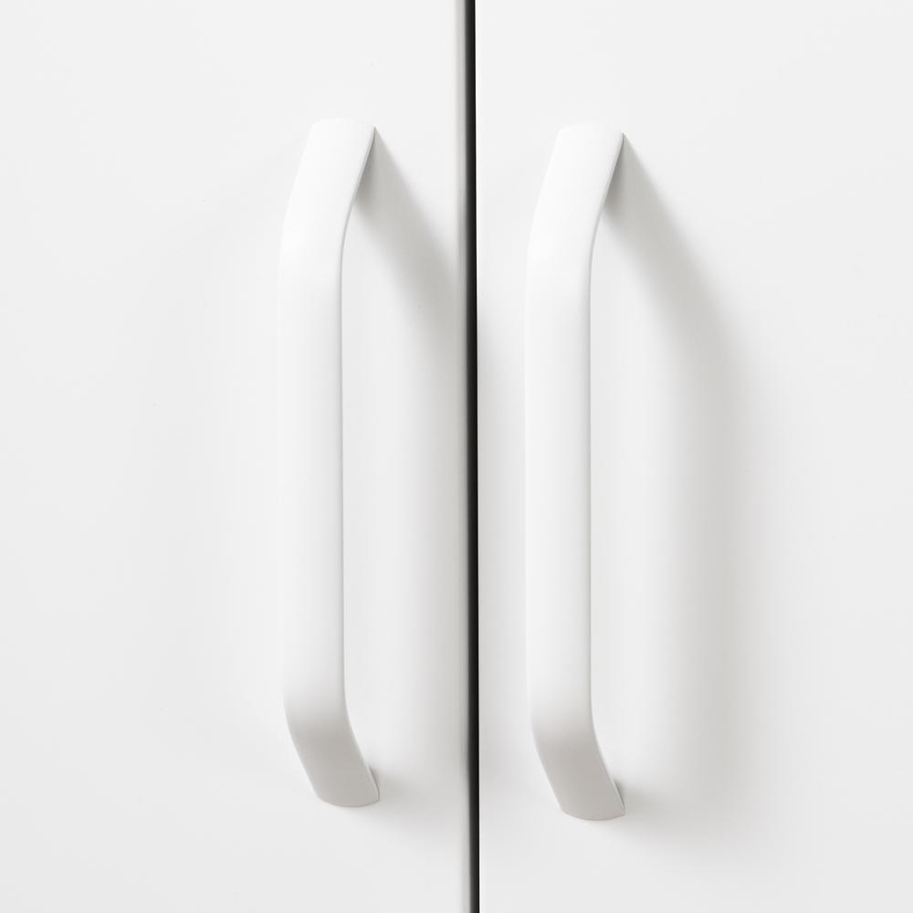 Crea Metal 2-Door Accent Cabinet, Pure White. Picture 3