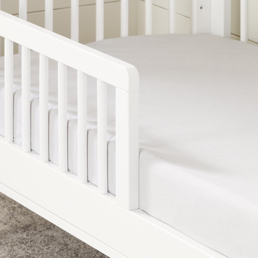 Balka Toddler Rail for Baby Crib, Pure White. Picture 2