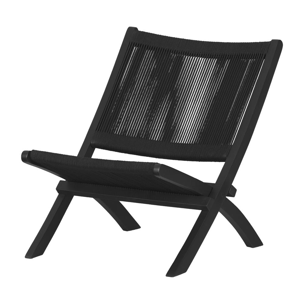 Balka Lounge Chair, Black. Picture 1