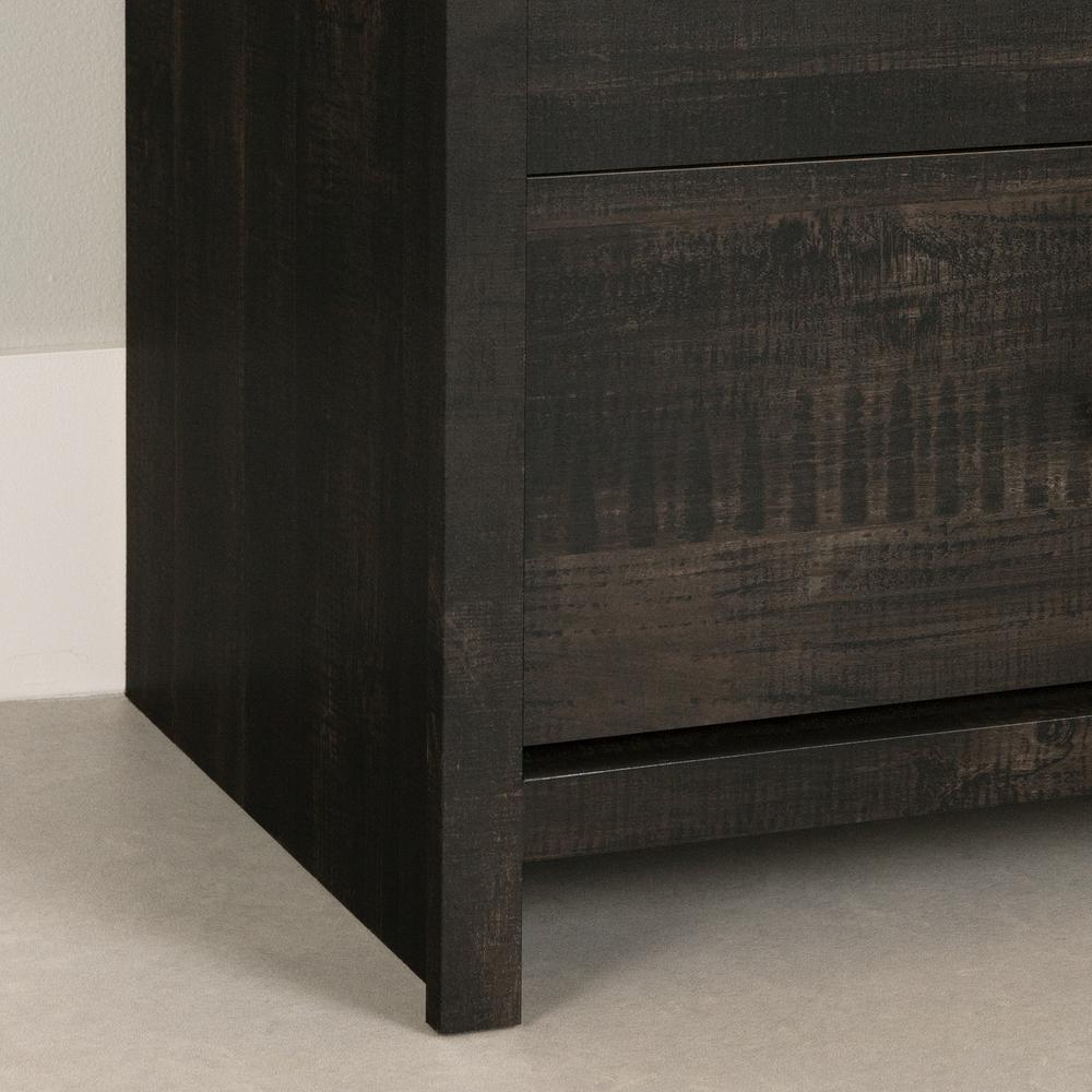 Fernley Double Dresser, Rubbed Black. Picture 5