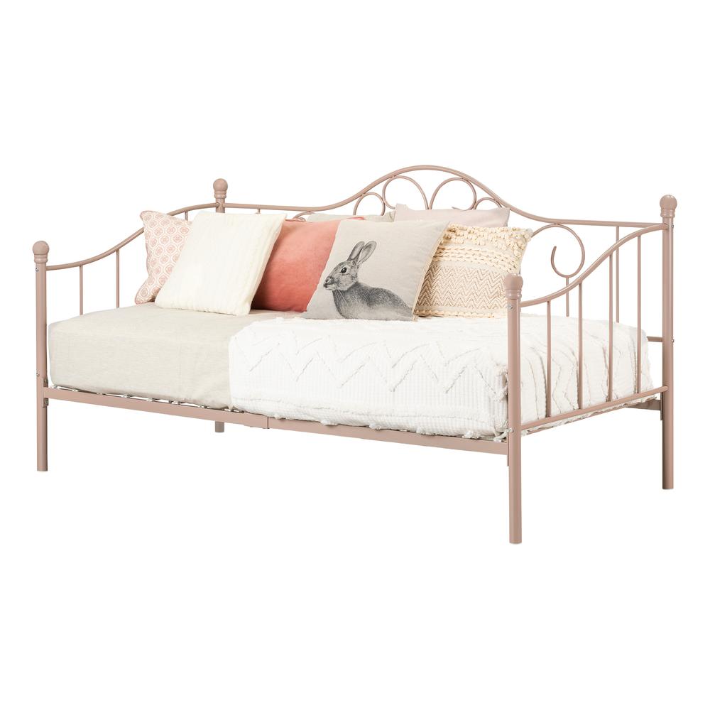 Lily Rose Metal Daybed , Pink Blush. Picture 2