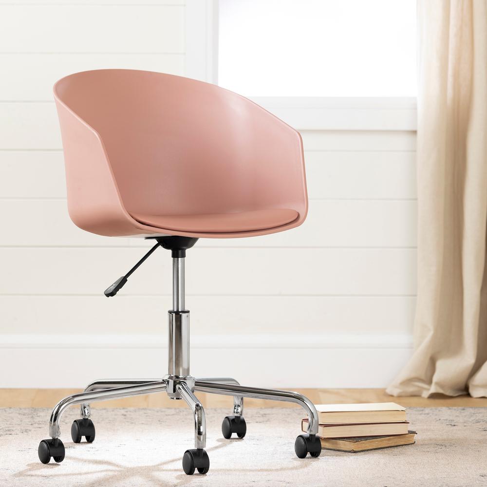Flam Swivel Chair, Pink. Picture 1