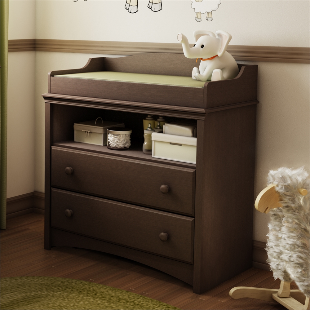 South Shore Angel Changing Table, Espresso. Picture 2