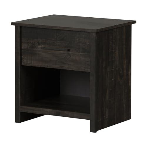 Fernley Nightstand, Rubbed Black. Picture 1