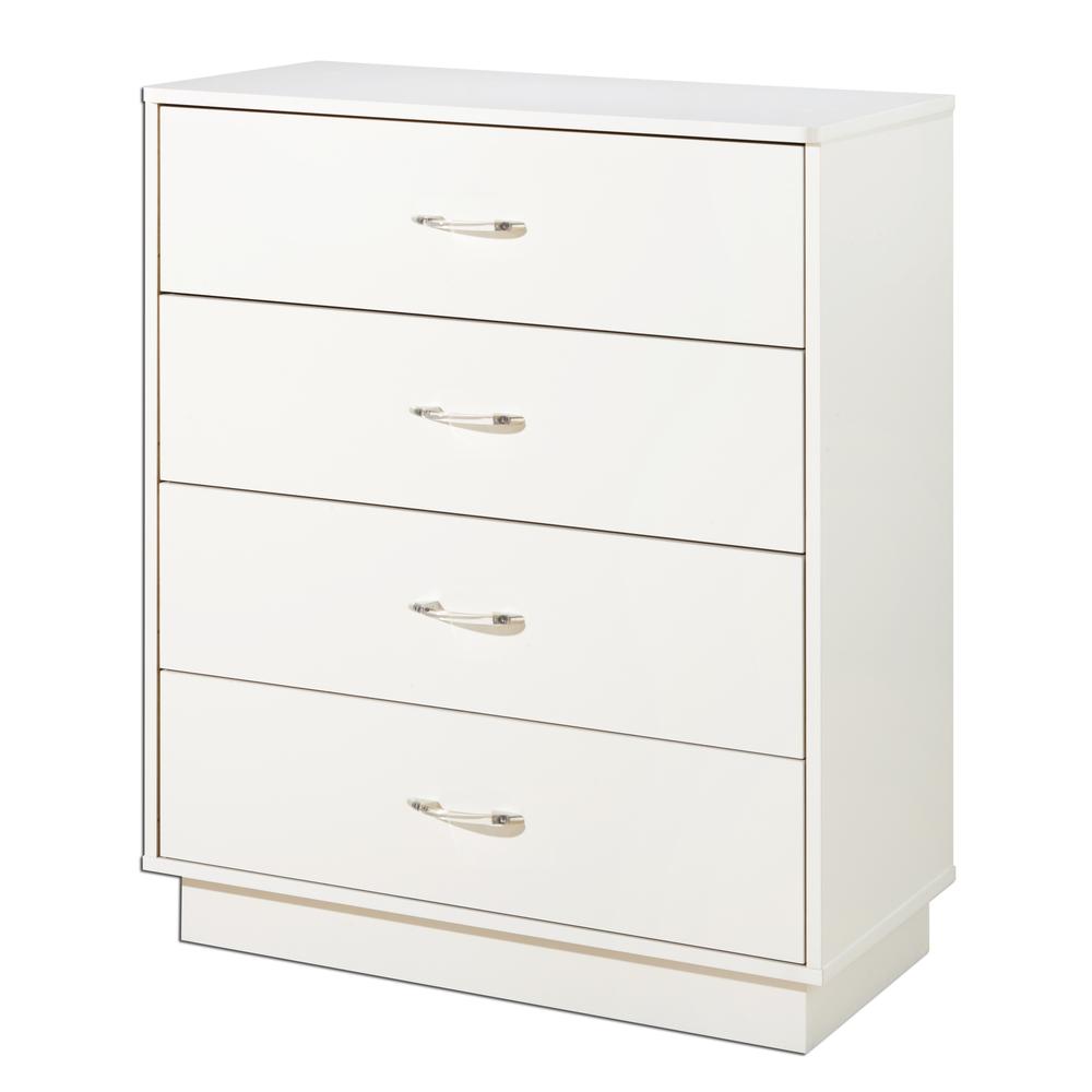 South Shore Logik 4 Drawer Chest Pure White