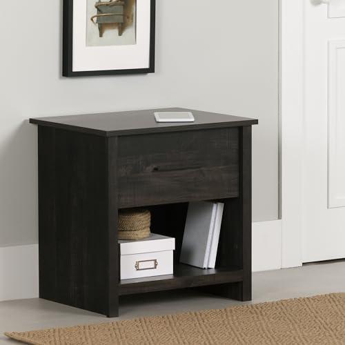 Fernley Nightstand, Rubbed Black. Picture 2