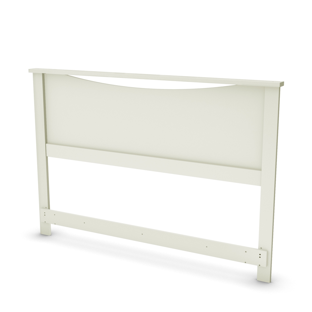 South Shore Step One Full/Queen Headboard (54/60''), Pure White. Picture 1