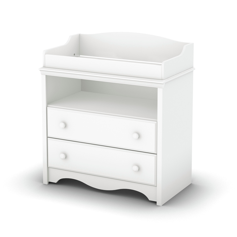 South Shore Angel Changing Table, Pure White. Picture 1
