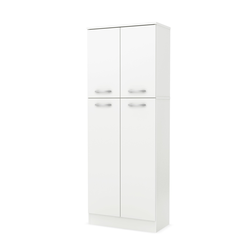 South Shore Axess Storage Pantry, Pure White. Picture 1